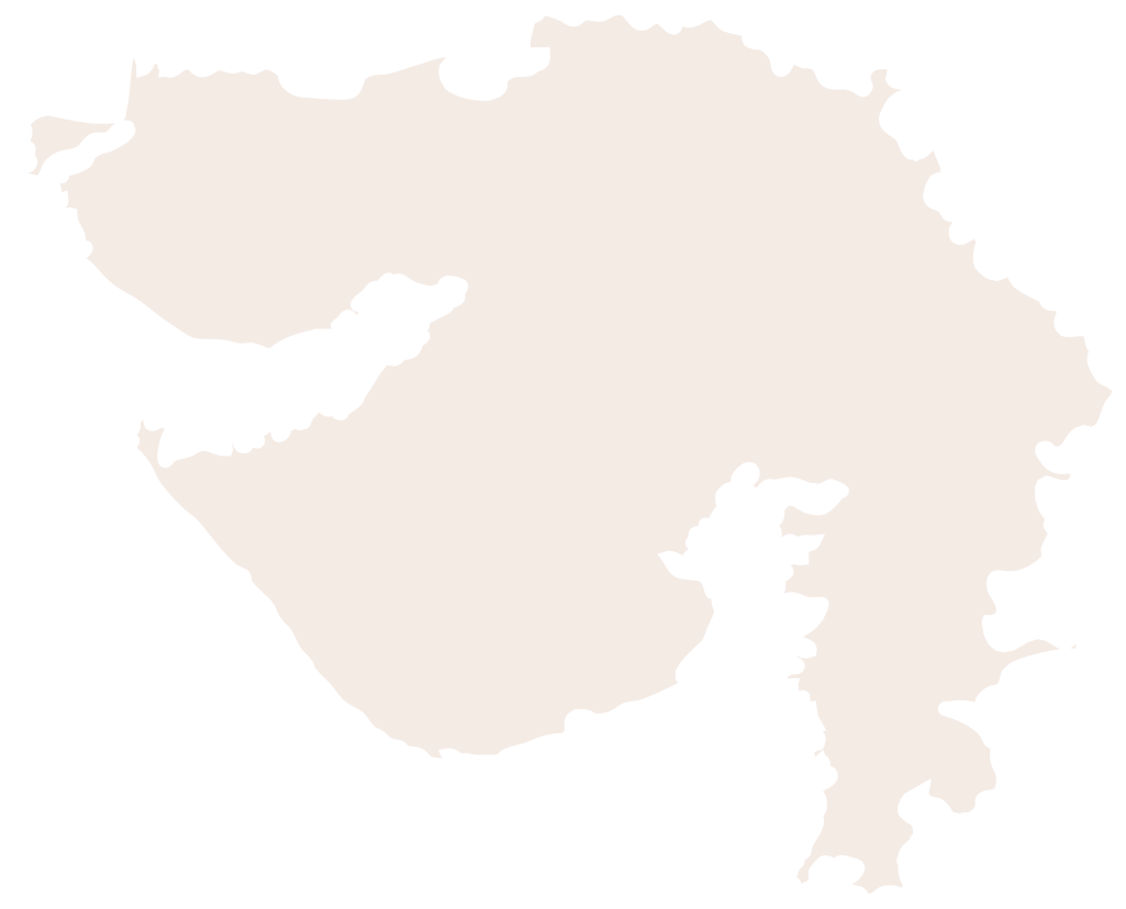 Gujarat Map Outline