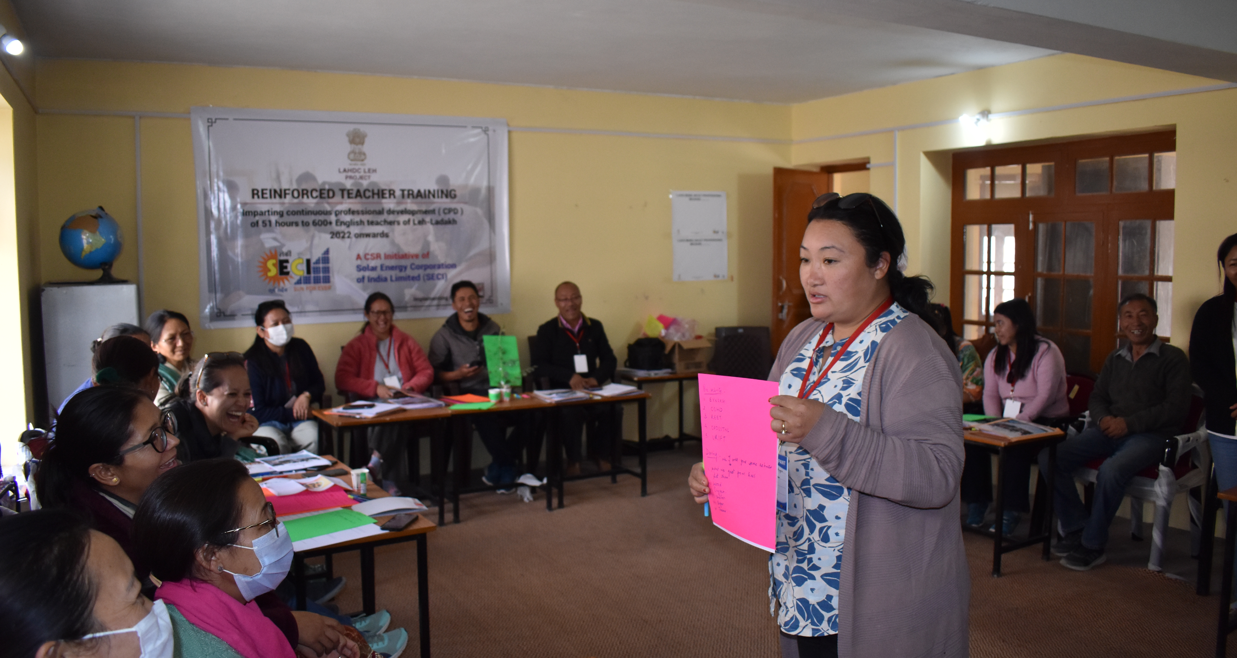 Reinforced Teacher Training Session